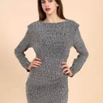AGNES SILVER DRESS