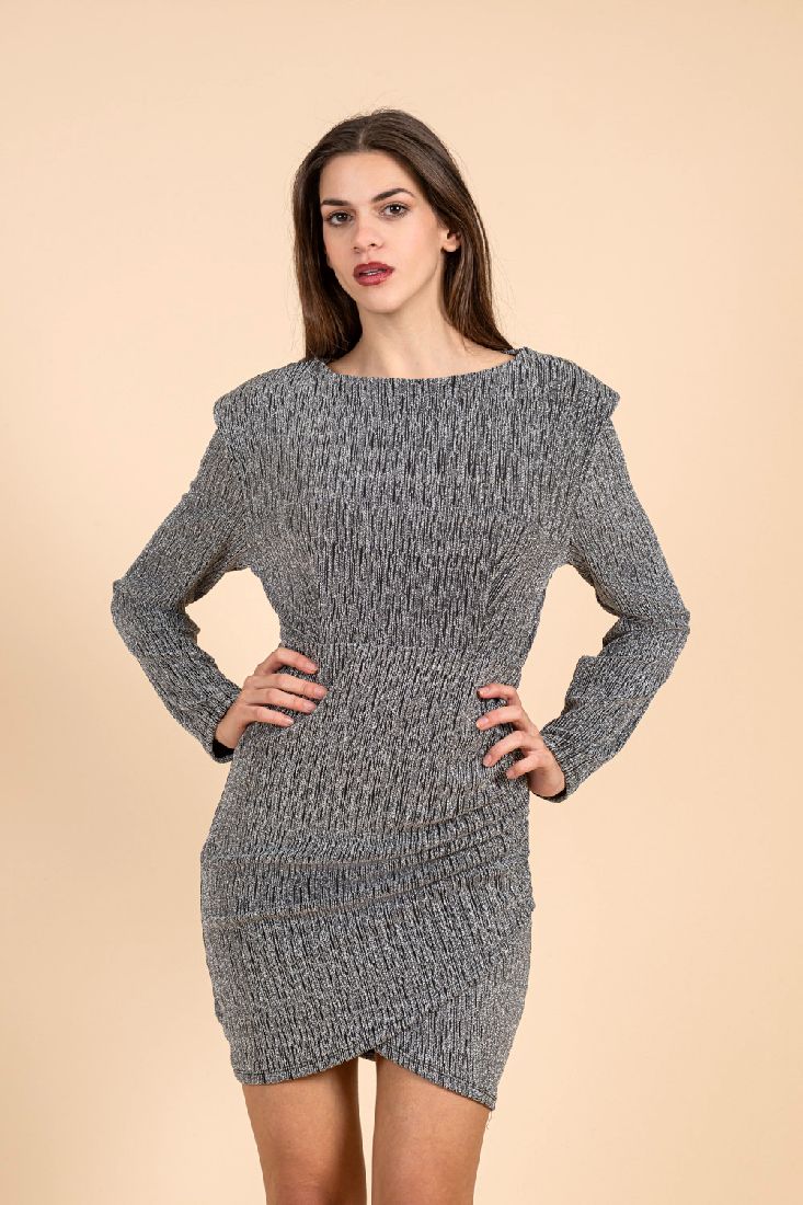 AGNES SILVER DRESS