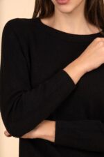 FEROE BLACK KNITTED BLOUSE - Image 5