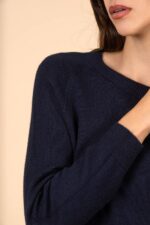 FEROE BLUE KNITTED BLOUSE - Image 4