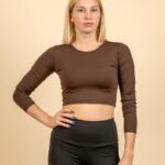 MONTE BROWN BLOUSE