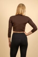MONTE BROWN BLOUSE - Image 2