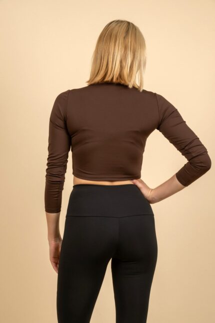 MONTE BROWN BLOUSE