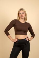 MONTE BROWN BLOUSE - Image 3