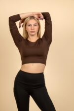 MONTE BROWN BLOUSE - Image 4