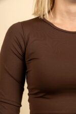 MONTE BROWN BLOUSE - Image 5