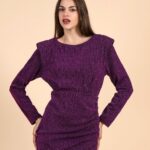 AGNES PURPLE DRESS