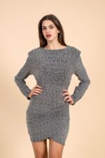 AGNES SILVER DRESS