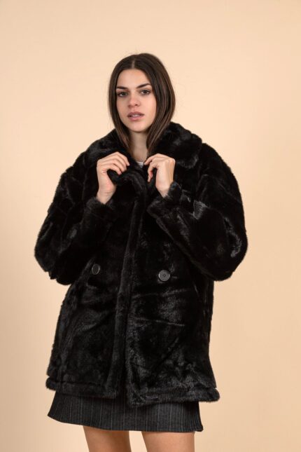 ALFIERE BLACK ECO FUR