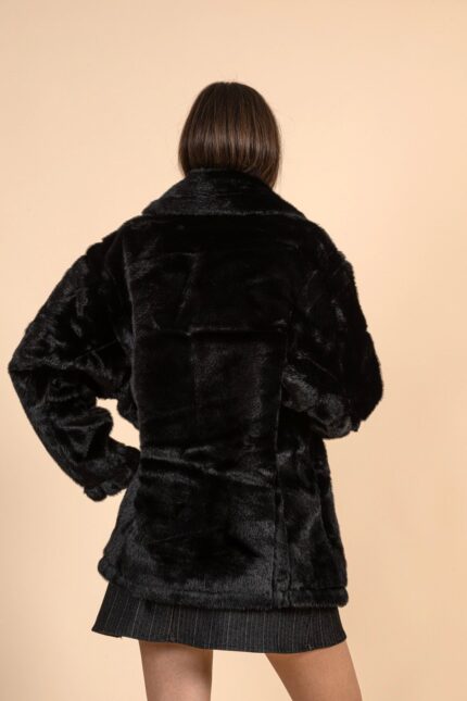 ALFIERE BLACK ECO FUR