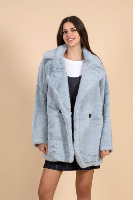 ALFIERE LIGHT BLUE ECO FUR