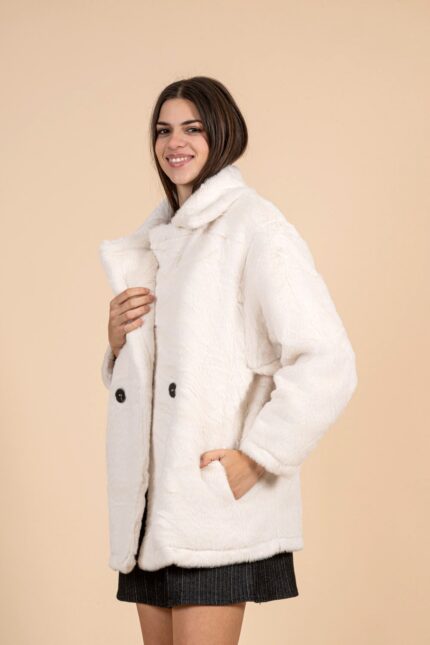 ALFIERE OFF WHITE ECO FUR