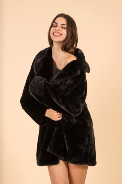 DIEGO BLACK ECO FUR