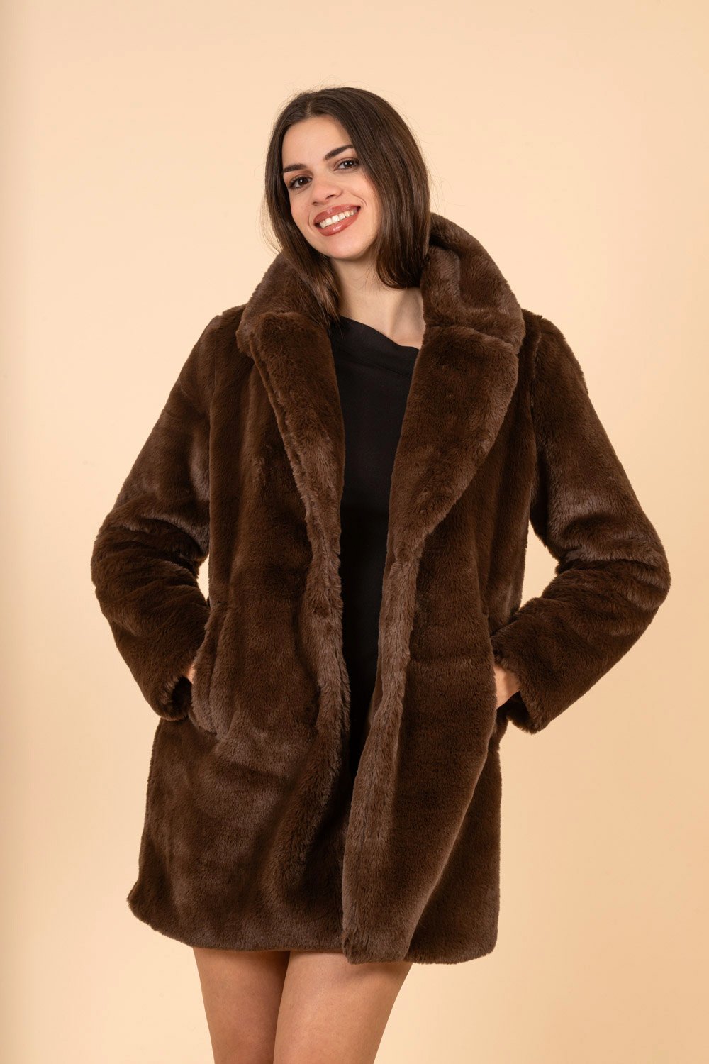 DIEGO BROWN ECO FUR