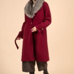 FERNADO BURGUDY COAT