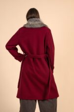 FERNADO BURGUDY COAT - Image 2