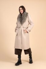 FERNADO OFF WHITE COAT