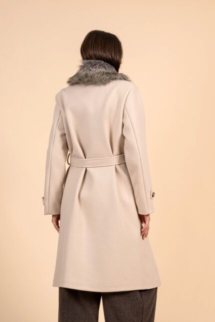 FERNADO OFF WHITE COAT