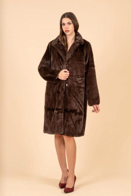 LILO BROWN ECO FUR