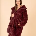 LILO BURGUNDY ECO FUR