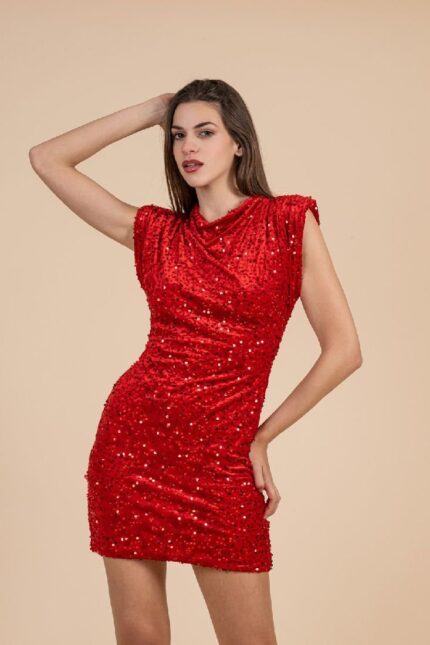 LINA RED DRESS