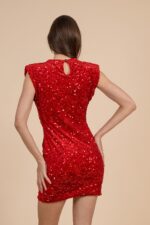 LINA RED DRESS - Image 2