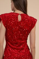 LINA RED DRESS - Image 6