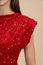 LINA RED DRESS - Image 7