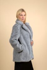 MARILENA GREY ECO FUR - Image 2