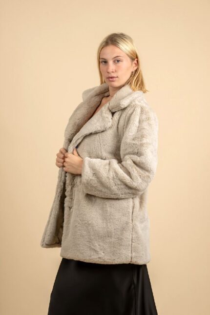 MARILENA OFF WHITE ECO FUR