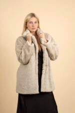 MARILENA OFF WHITE ECO FUR - Image 4