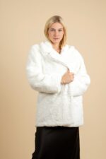 MARILENA WHITE ECO FUR - Image 2
