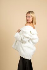 MARILENA WHITE ECO FUR - Image 4