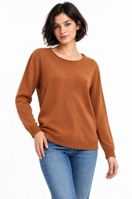 MENDOZA CAMEL BLOUSE