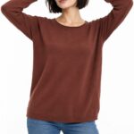 MENDOZA CHOCOLATE  BLOUSE