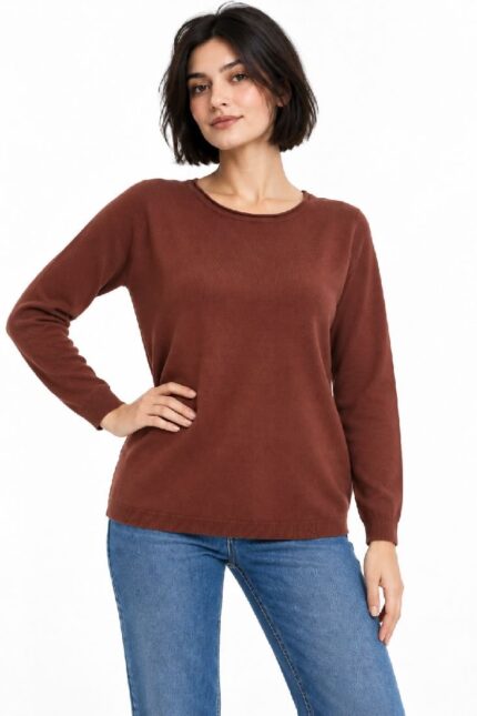 MENDOZA CHOCOLATE  BLOUSE