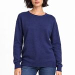 MENDOZA DARK BLUE BLOUSE