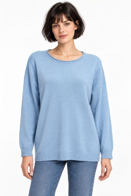 MENDOZA LIGHT BLUE BLOUSE