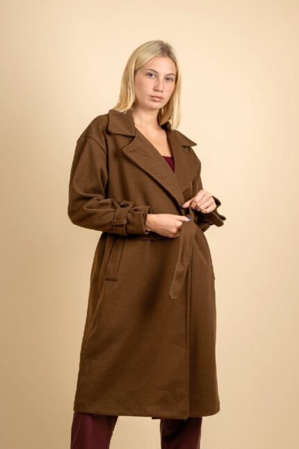 ODYSIA BROWN COAT