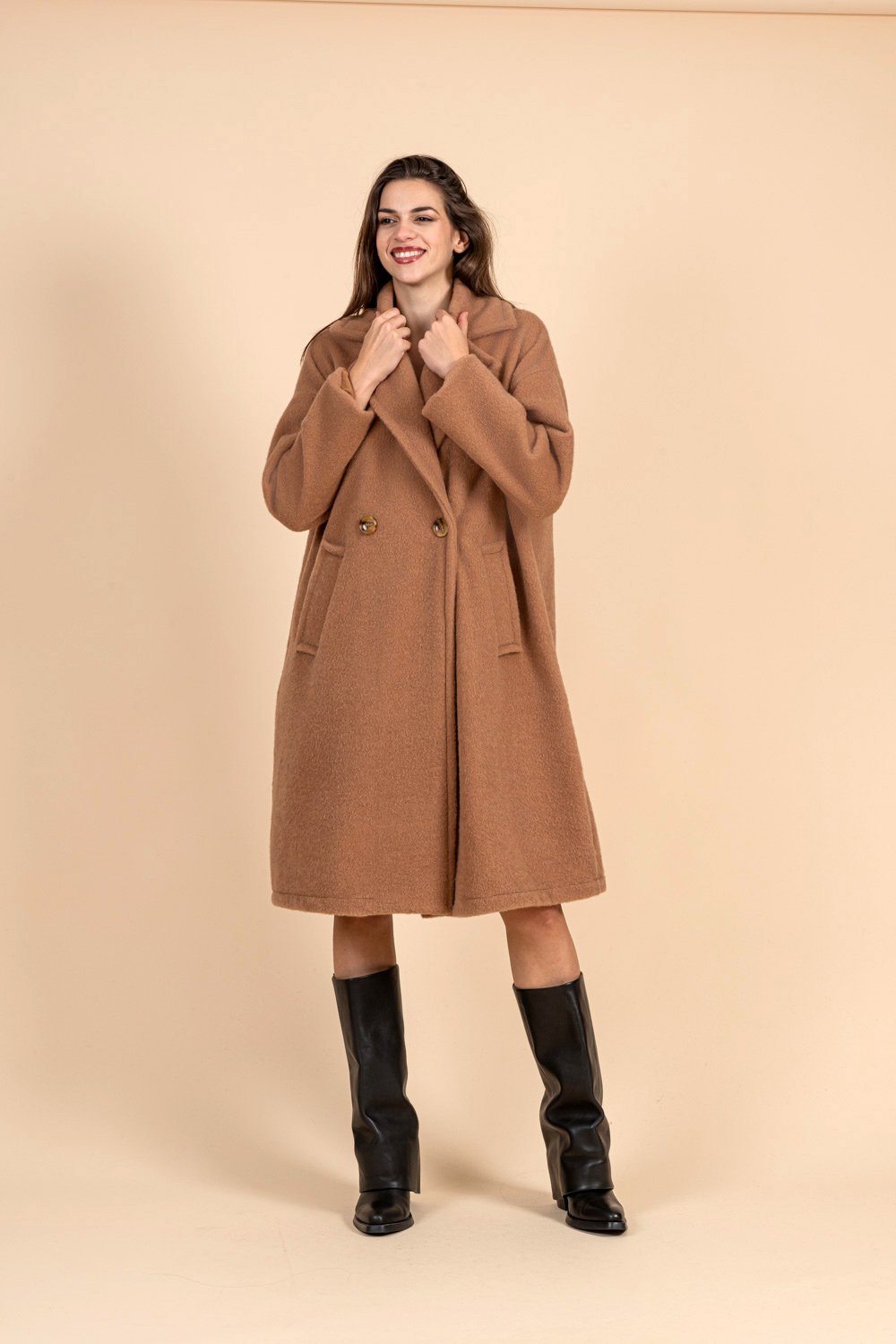 POLIS BEIGE COAT POLIS BEIGE COAT - Image 1