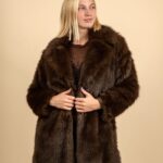 RINIA BROWN ECO FUR