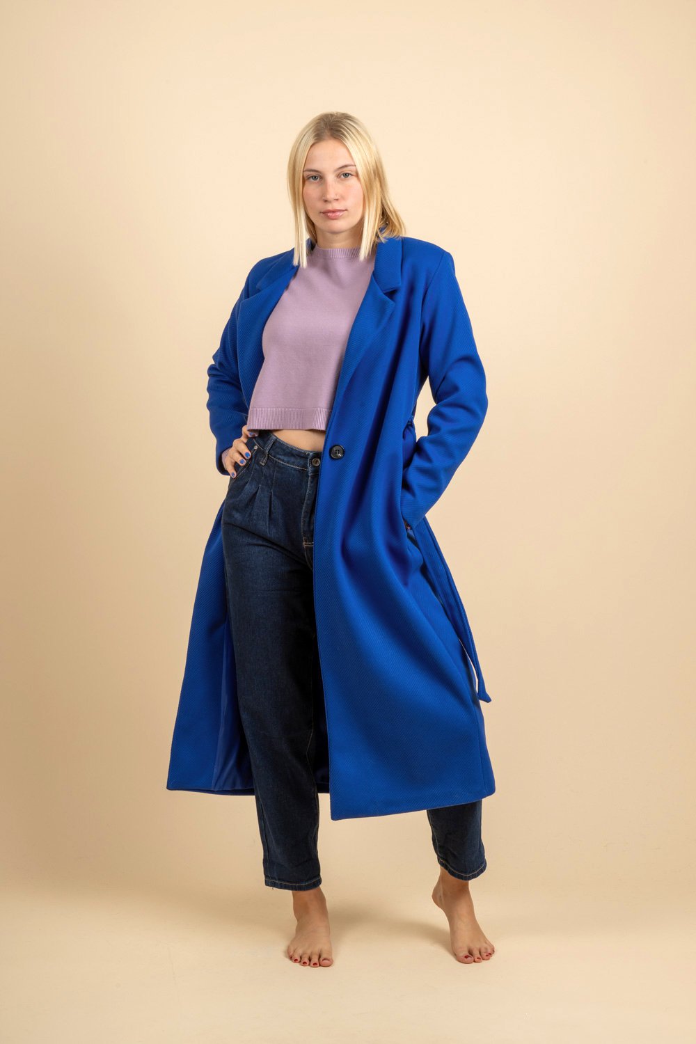 ROULA BLUE ROYAL COAT