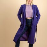 ROULA PURPLE COAT