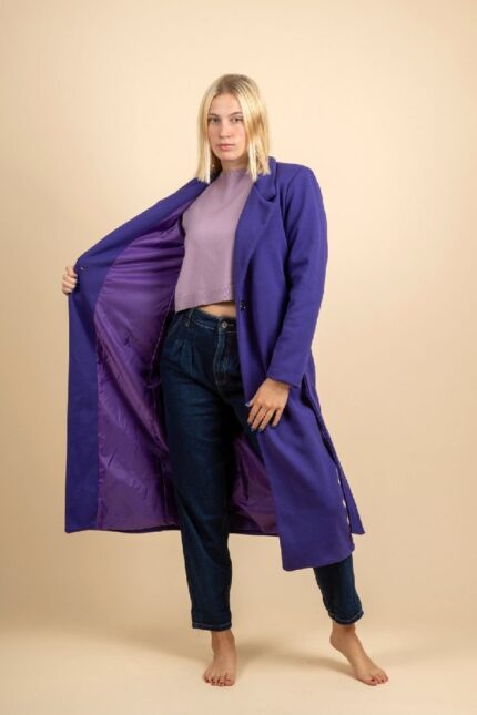 ROULA PURPLE COAT