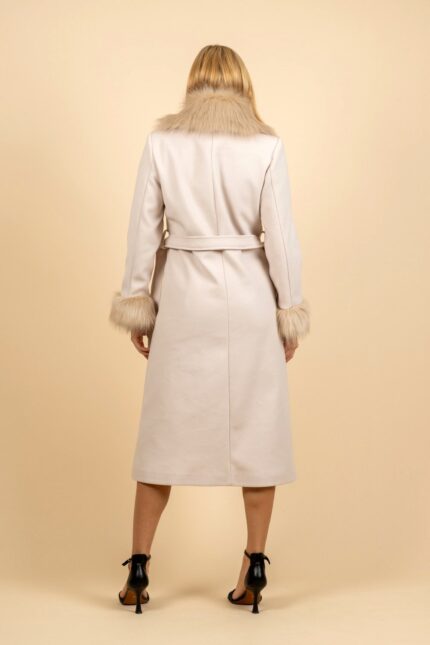 TOWN OFF WHITE COAT