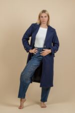 VALIA BLUE COAT