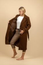 VALIA BROWN COAT - Image 2